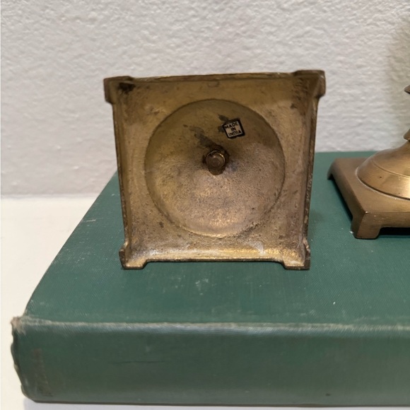 Vintage Pair of Brass Candlesticks - Picture 6 of 11